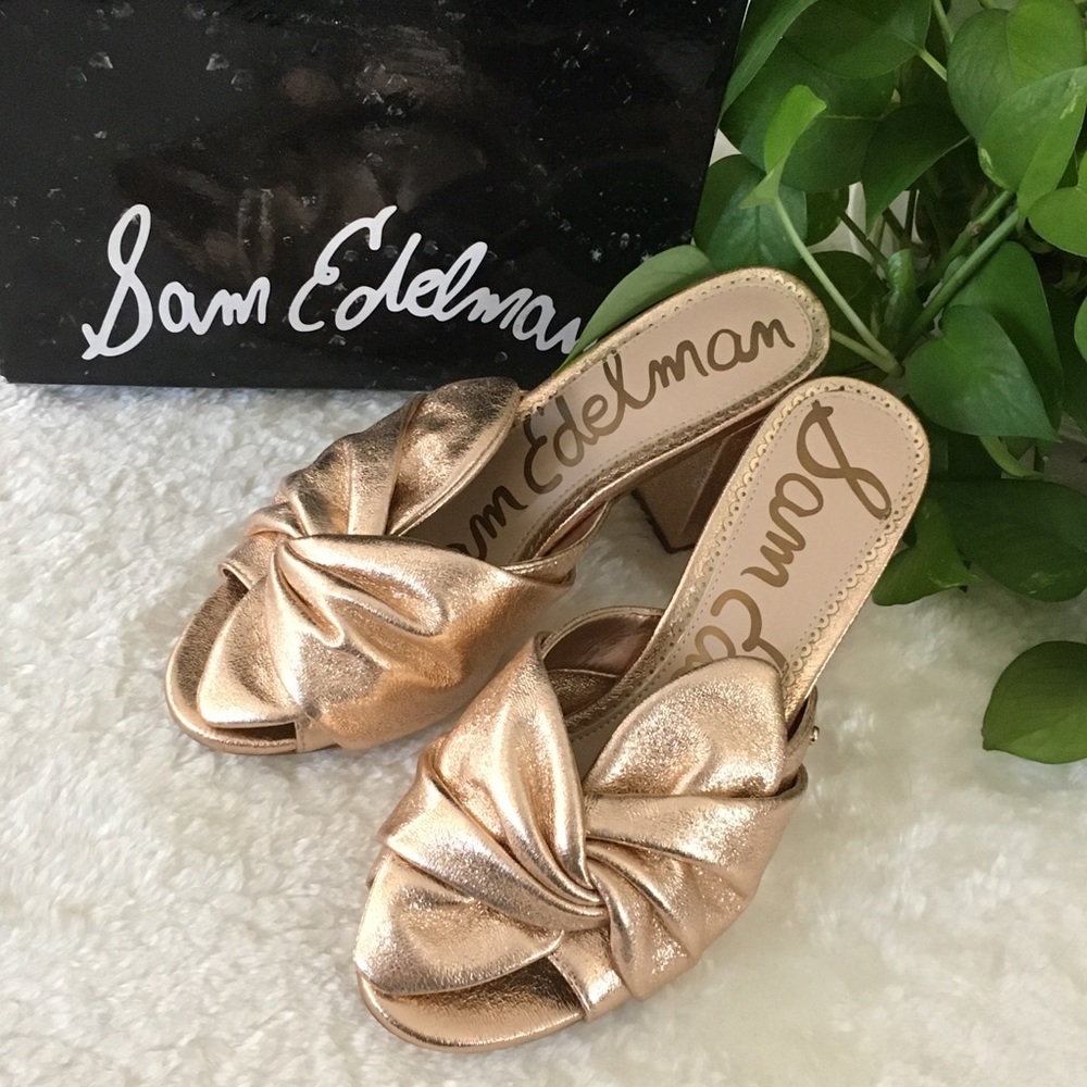 Sam Edelman | Oda Gold Knot Mules